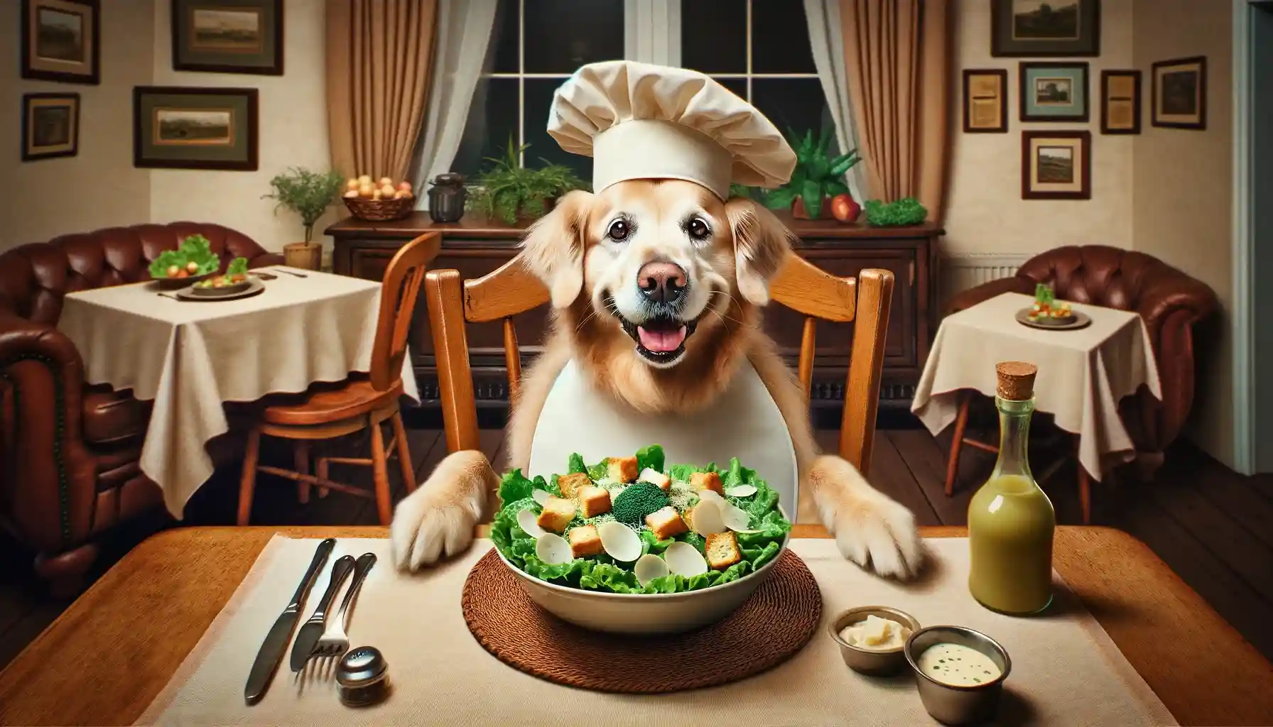 To Caesar or Not to Caesar: Decoding the Canine Salad Dilemma