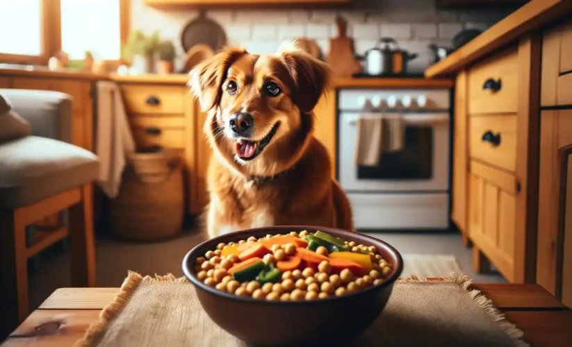A vegetarian twist: Homemade dog food recipes your pooch will love