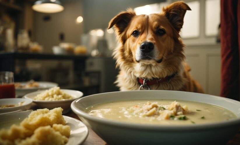 Can Dogs Eat Cream of Chicken Soup