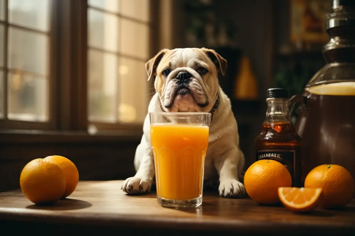 can dogs drink oj