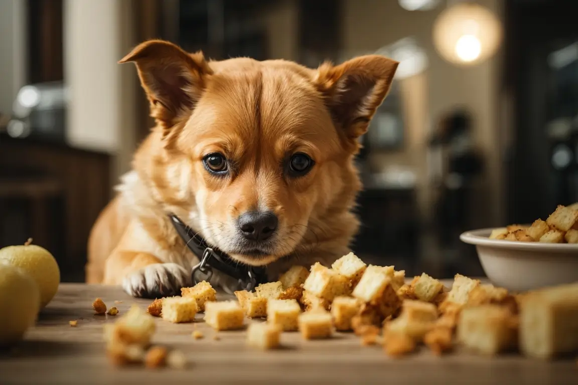 Can dogs eat croutons?