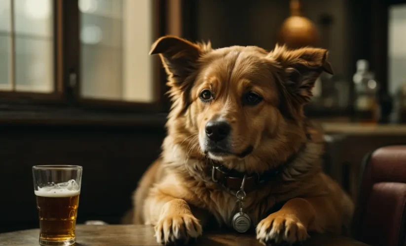 can dogs drink beer