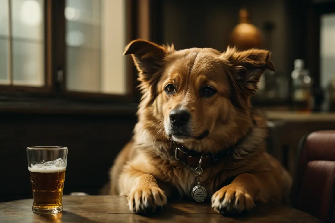 can dogs drink beer?