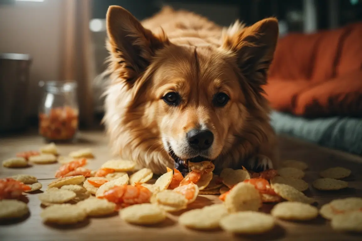 Can dogs eat prawn crackers?