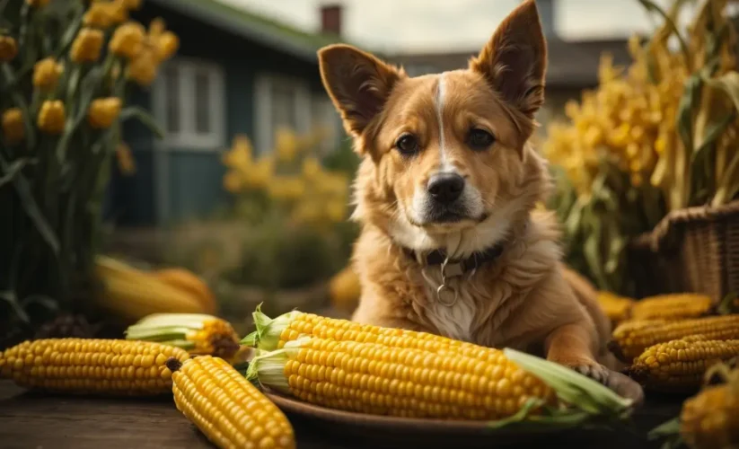 can dogs eat sweetcorn
