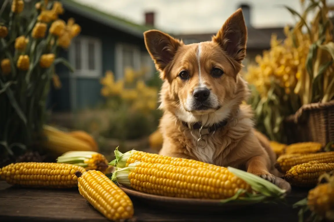 can dogs eat sweetcorn