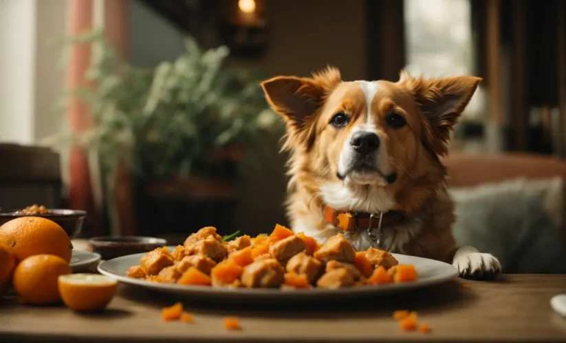 Can dogs eat orange chicken?