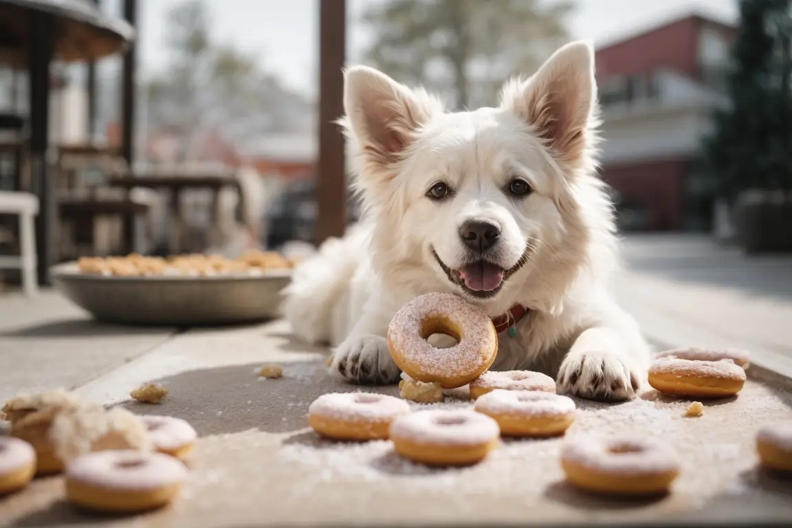 Can dogs eat powdered donuts?