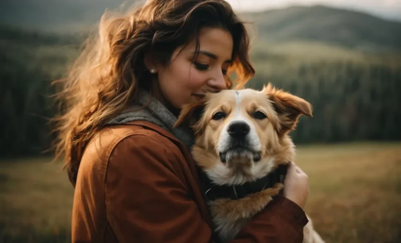 female dog in heat behavior crying