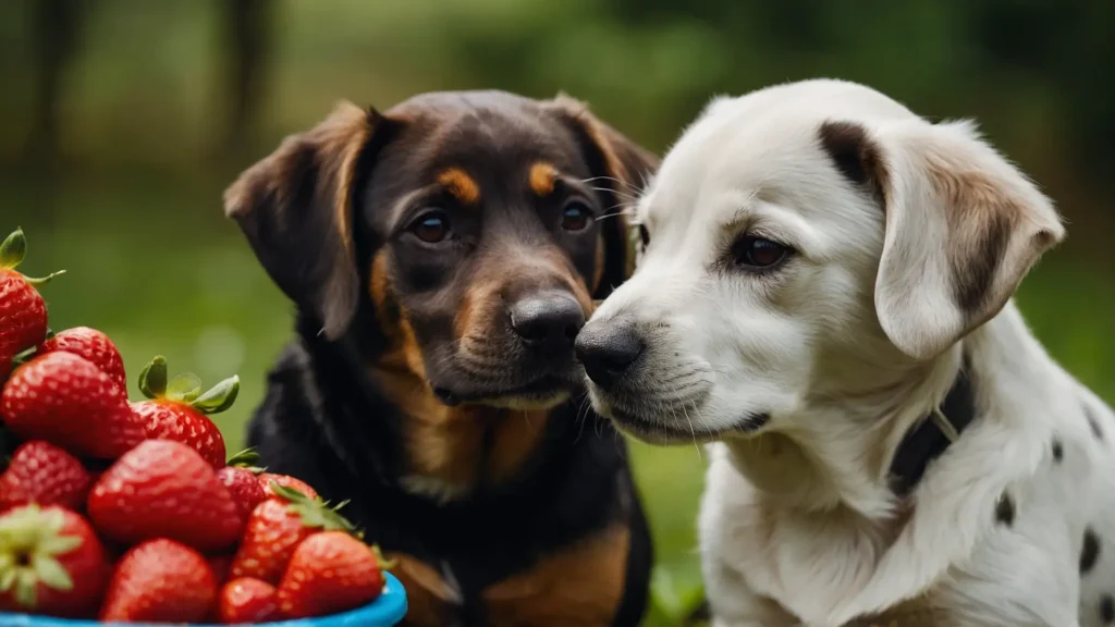 can dogs eat strawberries