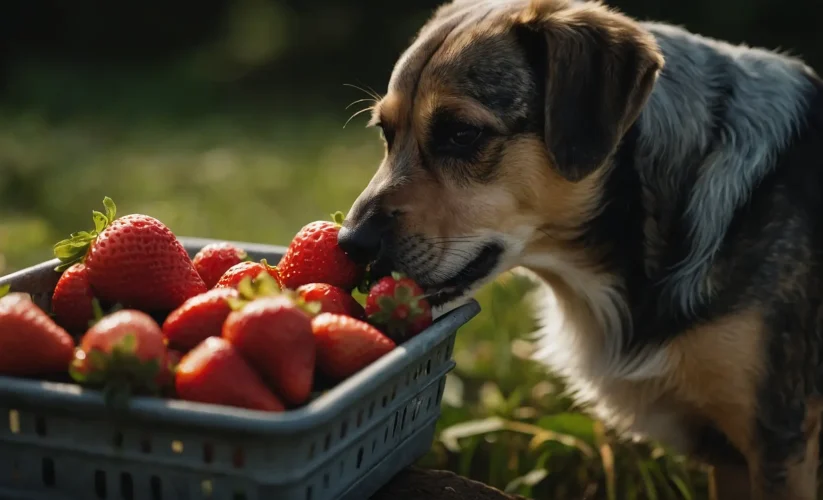 can dogs eat strawberries