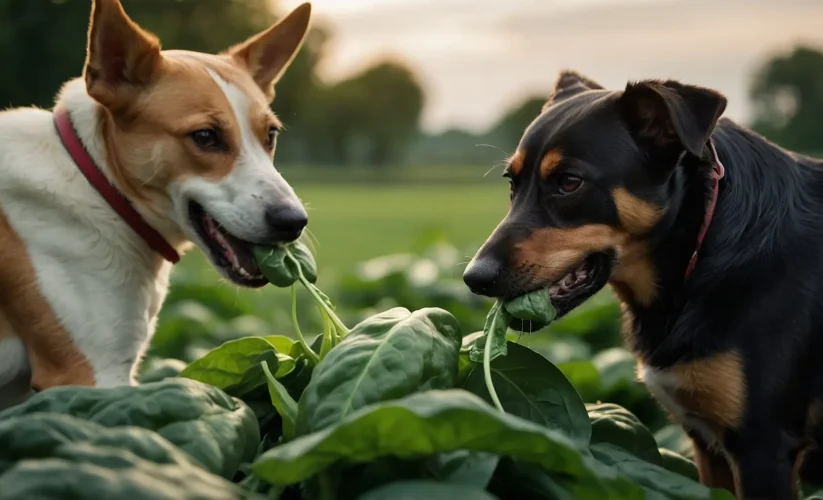 Can Dogs Eat Spinach